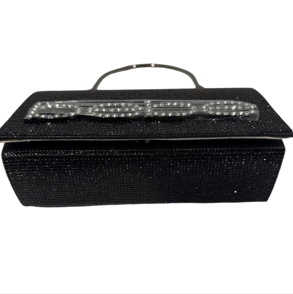 Bebe Black Evening Bag - Picture 2 of 5